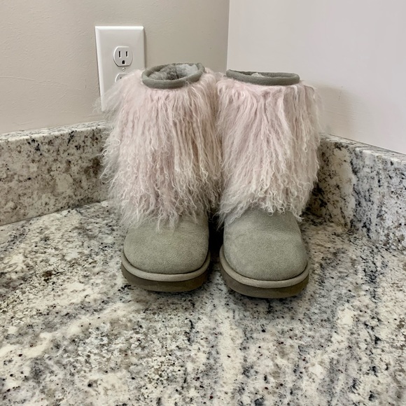 UGG Mongolian Sheepskin Cuff Boots - Picture 2 of 7